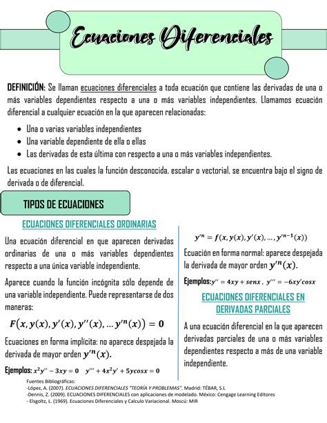 SOLUTION Ecuaciones Diferenciales Studypool