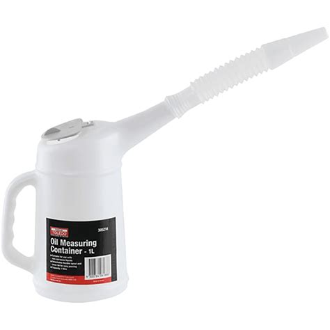 Toledo 1l Oil Measuring Container With Flexible Spout 305214 Tradetools