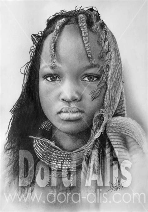 African Girl 97 By Dora Alis On DeviantArt Portrait African Girl