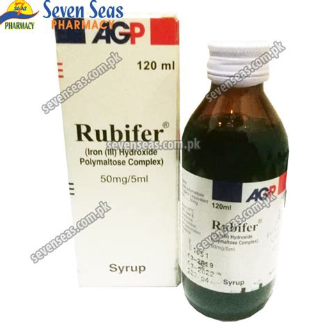 Rubifer Syp 120ml Seven Seas Pharmacy Pakistan Online Pharmacy