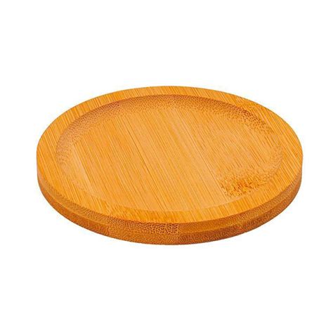 Porta Copos Redondo Em Bambu Ecokitchen 10 Cm No Shoptime