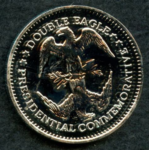 George W Bush Presidential Silver Clad Double Eagle Commemorative Coin