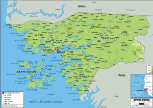 Maps Of Guinea Bissau Worldometer