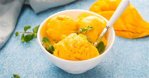 Pr Parez Un Sorbet La Mangue Sans Sorbeti Re Pour Un Moment