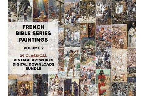 James Tissot Biblical Art Set 2 Hi Res Restored Image Bundle