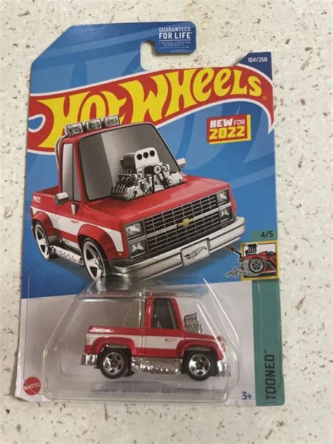 TOON D 83 CHEVY Silverado 104 250 Hot Wheels 2022 HCX11 HW TOONED Rot TOOND EUR 10 69 PicClick DE