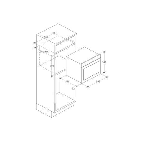 Four Int Grable Multifonction L Cm A Pyrolyse Inox Rosieres Rfd