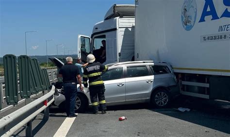 Foto Video Accident Grav N Lan Pe Autostrada A La Margina