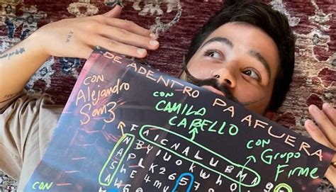 Camilo Publica Su Tercer Disco De Adentro Pa Afuera Popelera