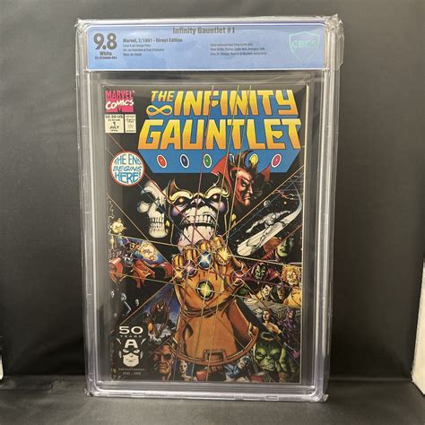 Infinity Gauntlet Cbcs Marvel Jim Starlin George Perez