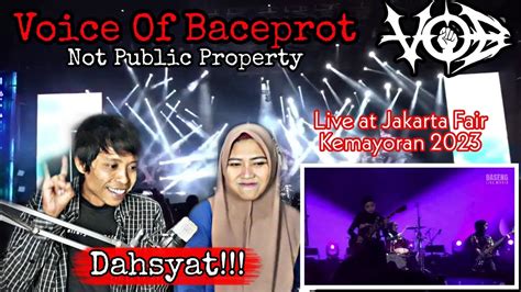 Jakarta Pecahhh Vob Not Public Property Reaction Jakarta Fair