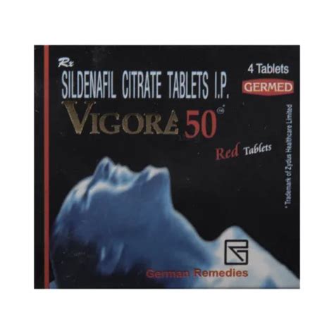 Vigore 50 Mg 20 Tablets Pack