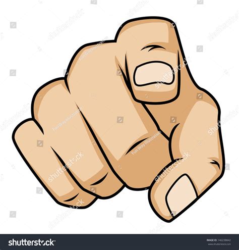 pointing finger stock vector royalty   shutterstock