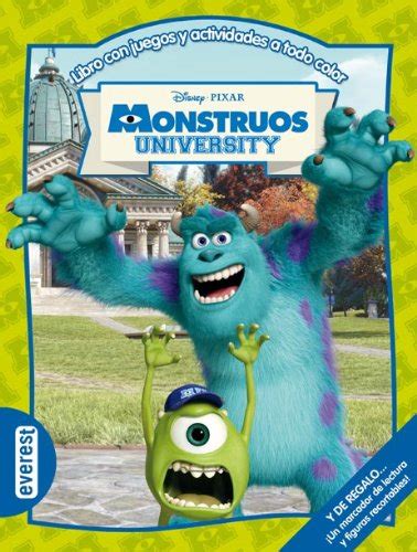 Monstruos University Libro Con Juegos Y Actividades A Todo Color By