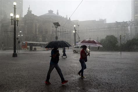 Frente Fria Trará Chuva Temporais E Queda De Temperatura Em São Paulo