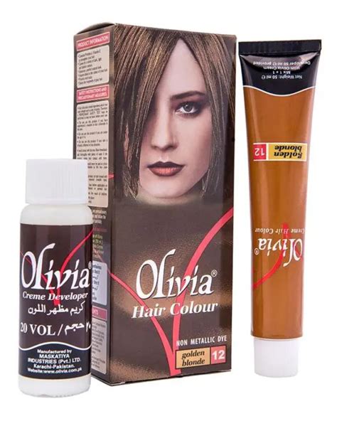 Olivia Permanent Hair Colour Golden Blonde Trynow Pk