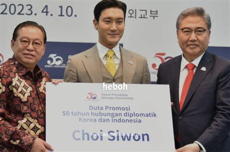 Choi Siwon Resmi Dilantik Sebagai Duta Persahabatan 50 Tahun Korea