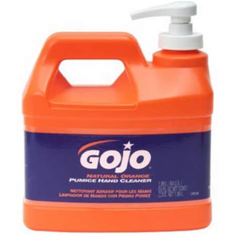 Gojo Natural Orange Pumice Hand Cleaner Citrus Scent Gal