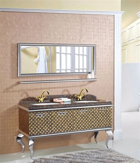 Double Sink Freestanding Vanity Unit With an equal balance of modern or ...