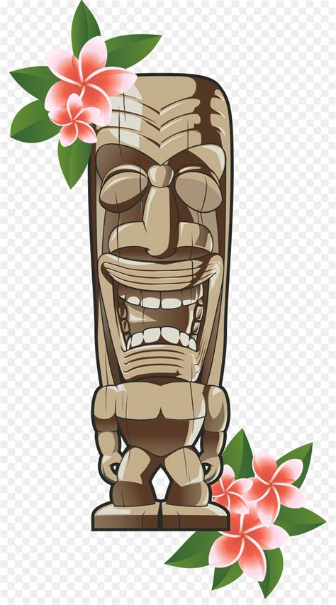 Tiki Statue Clipart