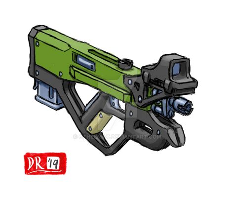 Bullpup SMG by cthelmax on DeviantArt