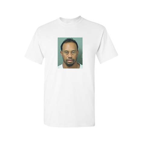 Tiger Woods Mugshot T Shirt Etsy