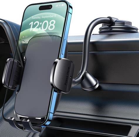 Bipopibo Car Phone Holder Flexible Gooseneck Long Arm