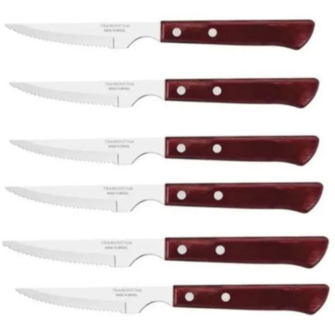 Cuchillo Tramontina Polywood X 6 Bazar Casa Martinez