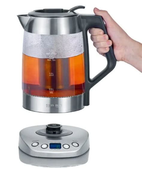 Severin Wk Deluxe Glass Tea And Water Kettle User Manual