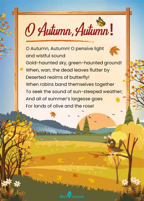 19 Beautiful Autumn Poems For Kids To Fall For