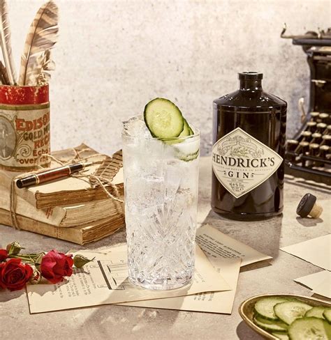 HENDRICKS TONIC Recipe Gin Cocktail Recipes Gin And Soda Gin