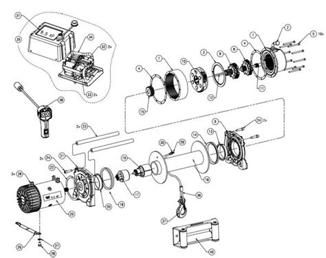 Winch Parts Diagram