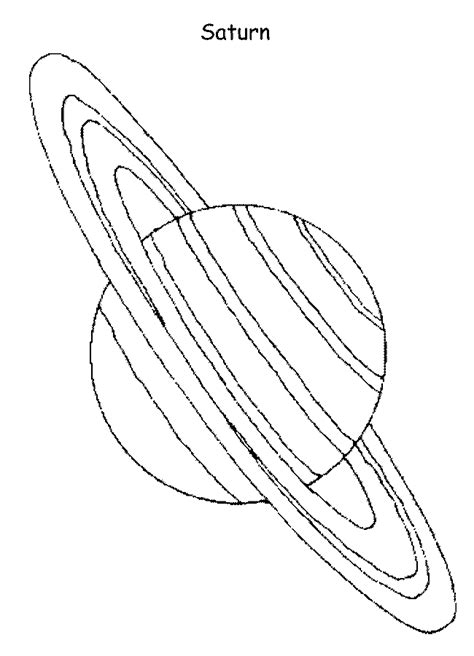 Saturn Coloring Pages Print - Coloring Home