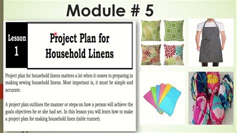 Tle Epp 6 Q2 Module 5 Video Lesson Project Plan For Household