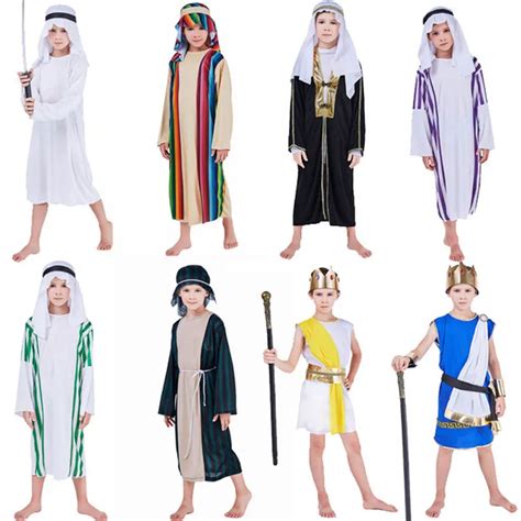 Umorden Child Arab Arabian Sheik Prince King Costume Kids Arabian