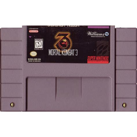 Mortal Kombat 3 Super Nintendo SNES Game For Sale | DKOldies