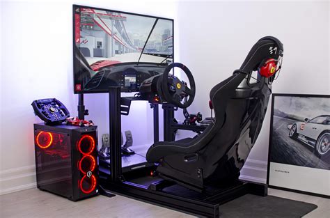 New Rig Super Ultra Wide Sim Lab Tr1 Fanatec Rsimracing