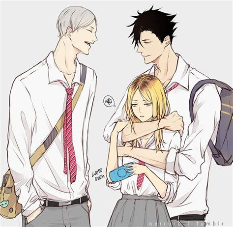 Haikyuu Genderbend Kuroken Haikyuu Manga