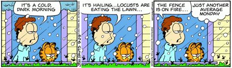 Funniest Garfield Comics Where Garfield Hates Mondays