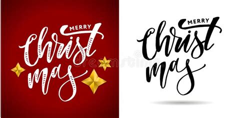 L Iscrizione Calligrafica Di Buon Natale Ha Decorato L Iscrizione Del