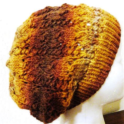 Ravelry: Arrowhead Slouchy Hat pattern by Lori Stade