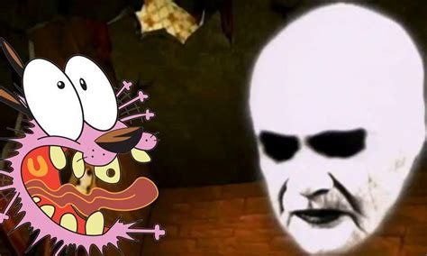 Courage The Cowardly Dog Scared Face