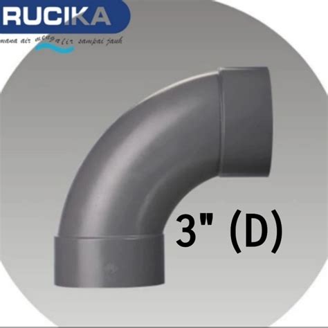 Jual Large Radius Elbow Inch D Rucika Long Bow Long Elbow Knee Keni