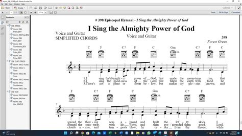 I Sing The Almighty Power Of God CuthbertPraise