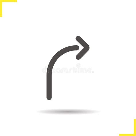 Arrow Glyph Icons Stock Vector Illustration Of Previous 82408794