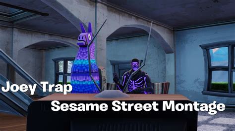 Joey Trap~ Sesame Street Montage Youtube