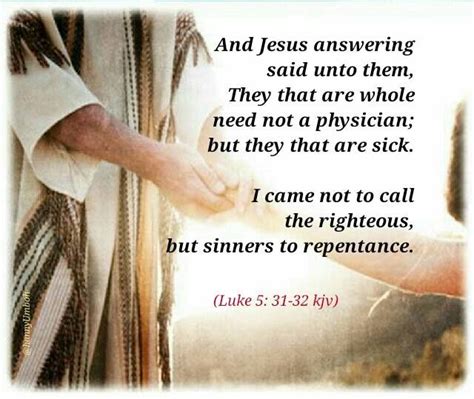 Luke Kjv Jesus Healing A Sinner