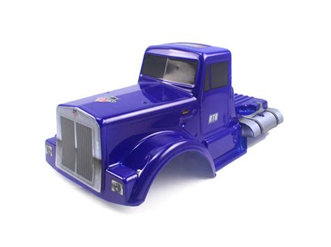 Himoto 1/10 scale big pete monster truck Body Shell (Blue) 1P ...