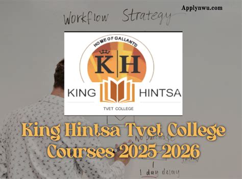 King Hintsa Tvet College Courses 2025 2026 Tvet Colleges