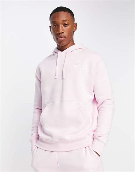 Nike Club Sweat à Capuche Mousse Rose Asos